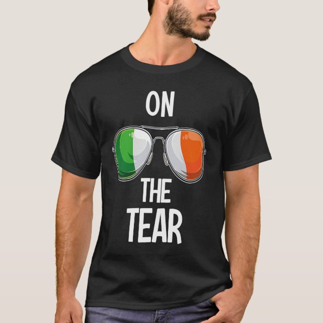T-shirt Irlande Fête de la Saint-Patrick Irlandaise Dans l (Devant)