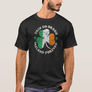 T-shirt Irlande Good Luck Erin Go Bragh Irlandais Hommes F
