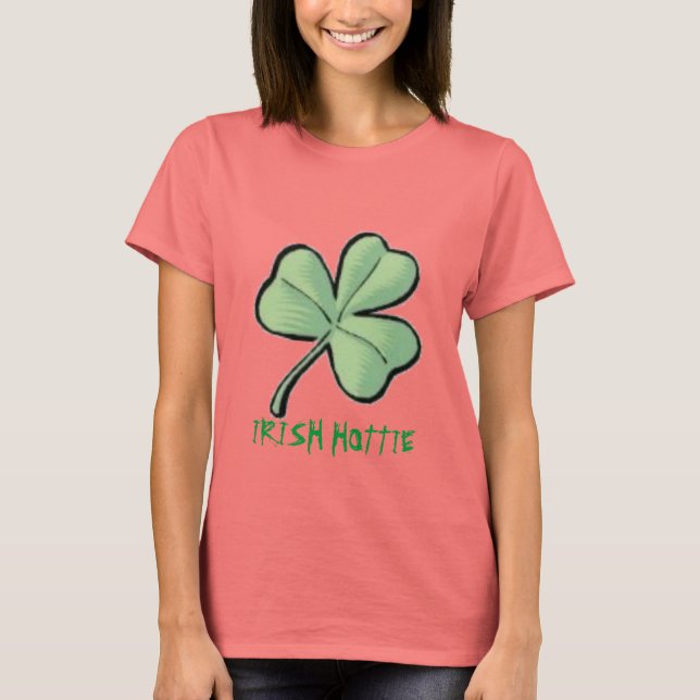 T-SHIRT IRLANDE HOTTIE (Devant)