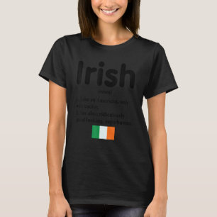 T-shirt Irlande Irishman Irlandais Carte St patrick drapea