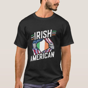 T-shirt Irlande Irlande Irlande Racines Famille Us Amériqu