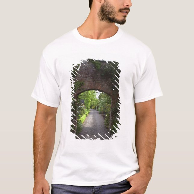 T-shirt Irlande, le château de Dromoland très vert (Devant)