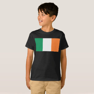 T-shirt Irlande National Flag, standard irlandais, bannièr