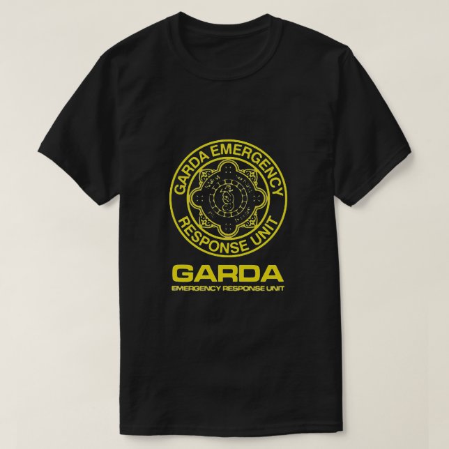 T-shirt Irlande Police irlandaise Swat Garda ERU (Design devant)