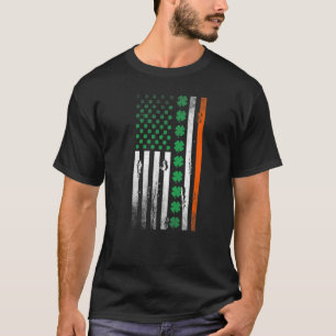 T-shirt Irlande Shamrock Drapeau Saint Patricks Day Irish