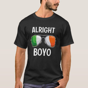 T-shirt Irlande St Patrick's Day Party Irish Alright Boyo