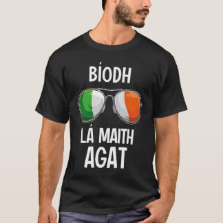 T-shirt Irlande St Patrick's Day Party Irish Bíodh Lá Mait