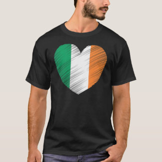 T-shirt Irlande vintage Irlande Irlandaise Flag Pride sout