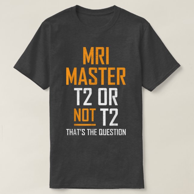 T-shirt IRM Master Technologist IRM Technologie IRM Appare (Design devant)