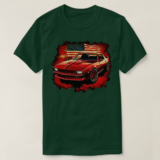 T-shirt IROC Z Camaro (Design devant)