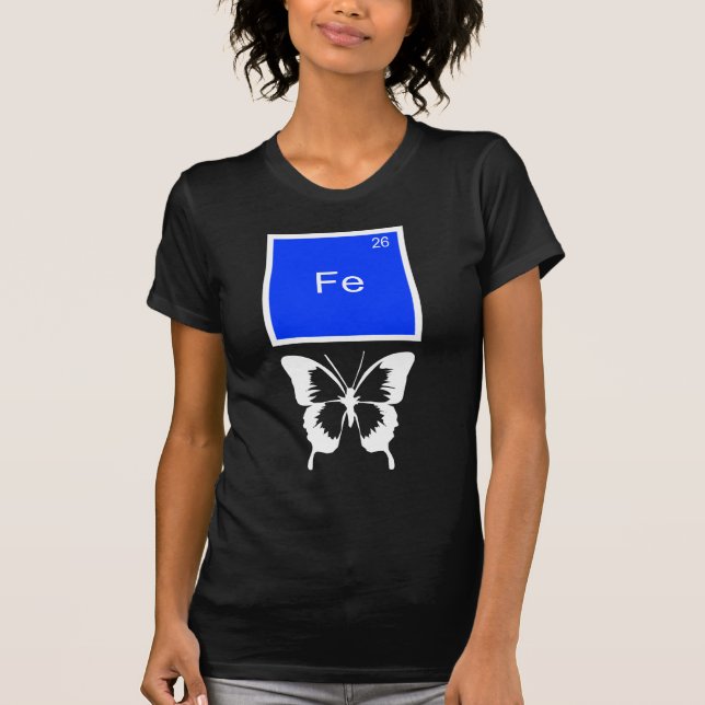 T-Shirt Iron Butterfly Element Pun (Devant)