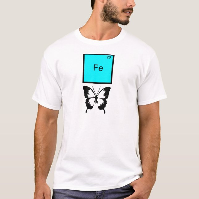T-Shirt Iron Butterfly Element Pun (Devant)