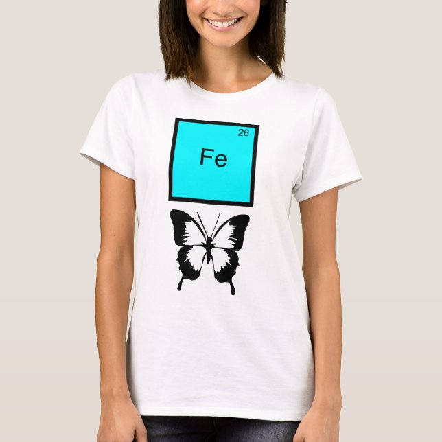 T-Shirt Iron Butterfly Element Pun (Devant)