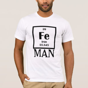 T-shirt Iron Fe Iron Man - Chemise à humour sur le