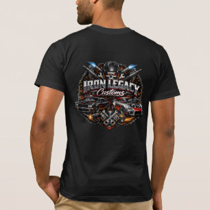 T-shirt Iron Legacy Customs Pro Street Muscle Car Welder