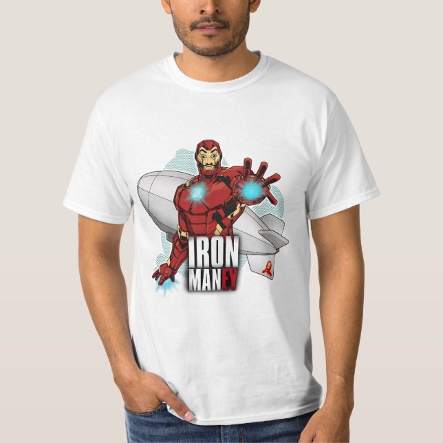T-shirt Iron man X la casa de papel (Devant)