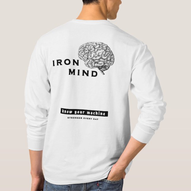 T-SHIRT IRON MIND  | tee graphique (Dos)