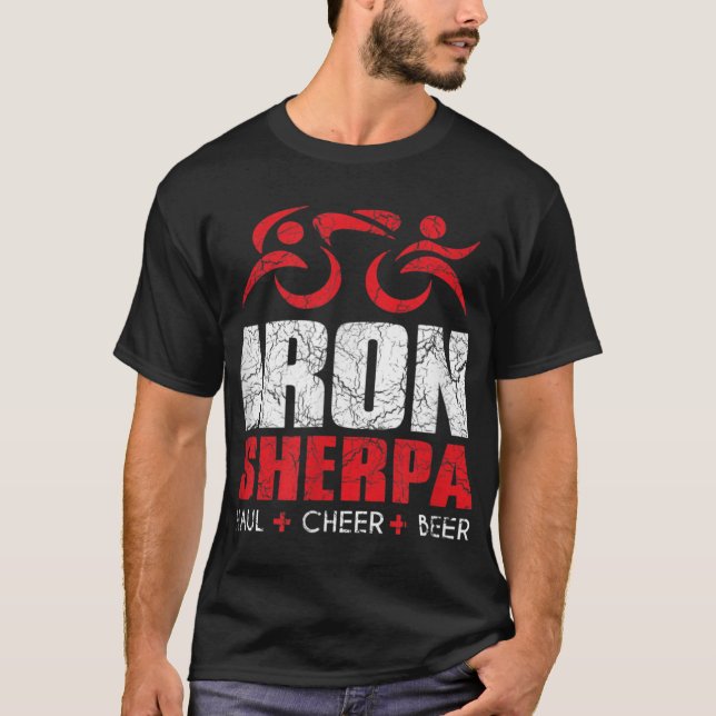 T-shirt IRON SHERPA Triathlon Inspiré - Haul C (Devant)