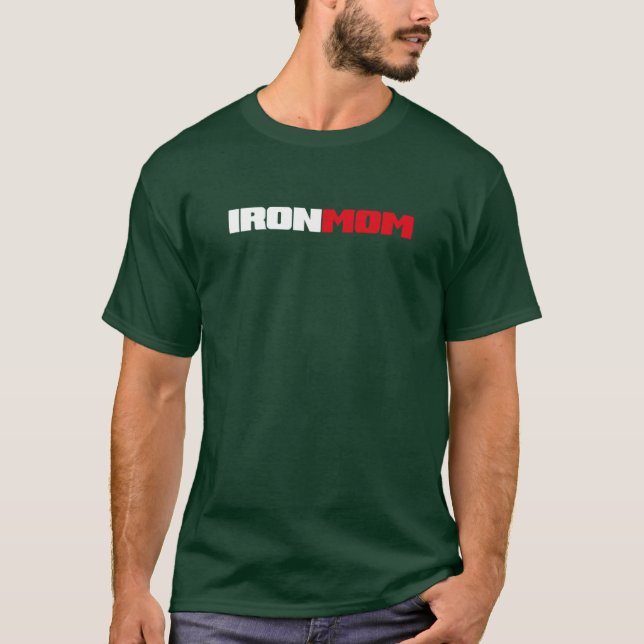 T-shirt IronMom drôle (Devant)