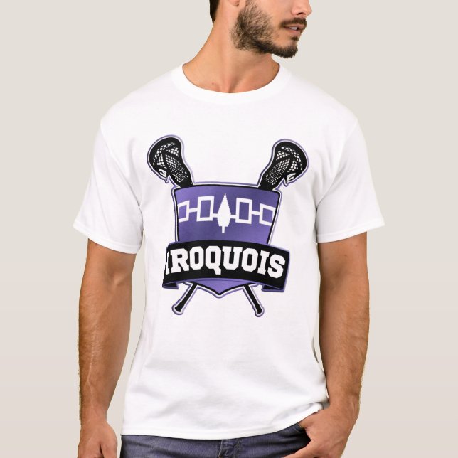 T-shirt Iroquois Nation Lacrosse Logo Tee (Devant)