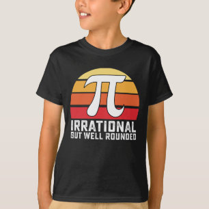 T-shirt Irrationnel, Mais Bien Arrondi, Les Mathématiques 