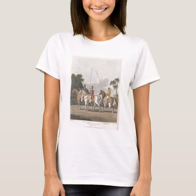 T-shirt Irregular Cavalry, Bengal Army 1817, plate 5 from (Devant)