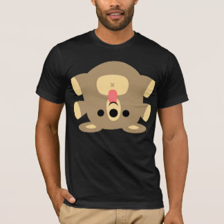 T-shirt irrévérencieux d'ours de bande dessinée