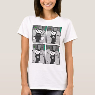 T-shirt irritant de coeur