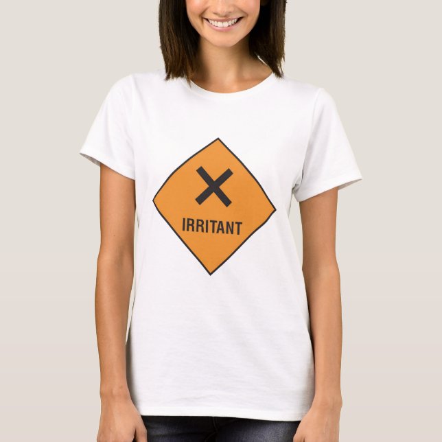 T-shirt Irritant - manipulez avec soin (Devant)