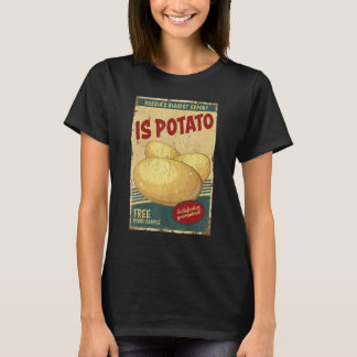 T-shirt Is Potato In Television As Lacs On Late Night Is P