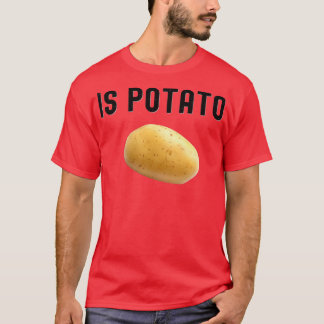T-shirt Is Potato In Television As Seen On Late Night  Is 