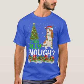 T-shirt Is This Jolly Enough Cocker Spaniel Dog Christmas 