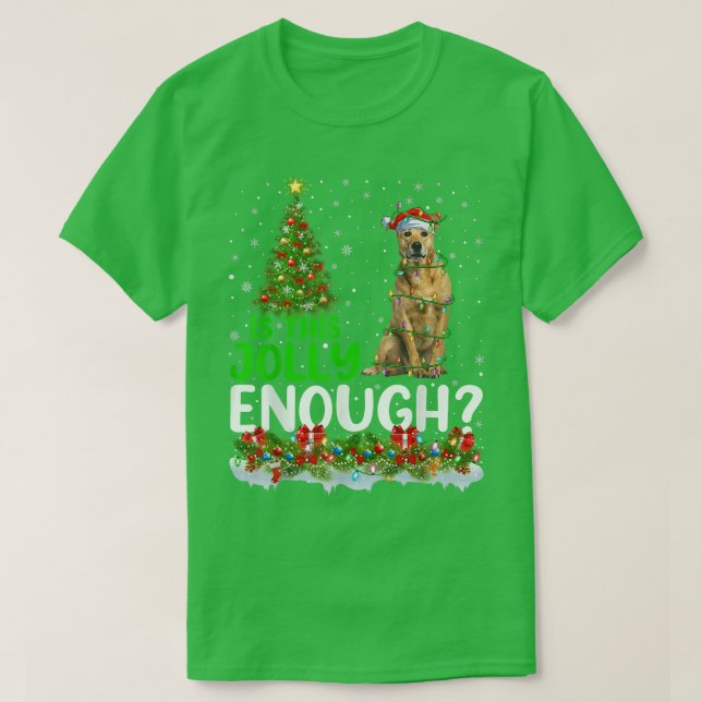 T-shirt Is This Jolly Enough Rhodesian Ridgeback Dog Chris (Design devant)