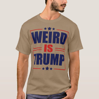 T-shirt Is Weird Minimalist Word