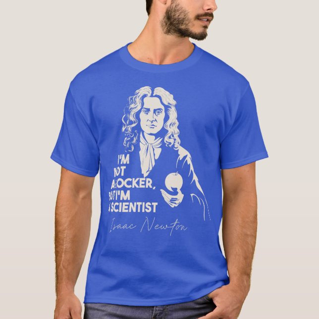 T-SHIRT ISAAC NEWTON (Devant)