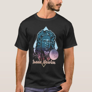 T-shirt Isaac Newton Physicien de gravitation Physique Sci