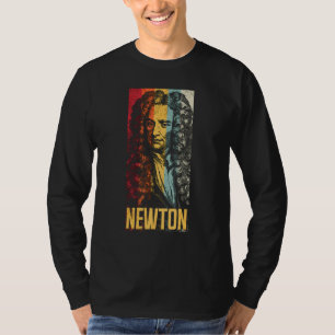 T-shirt Isaac Newton Physicien Physique Science Astronomie