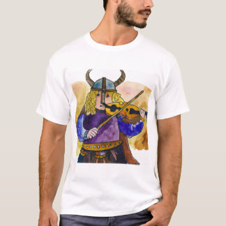 T-shirt Isaac Stern en tant que tee - shirt violoniste vik