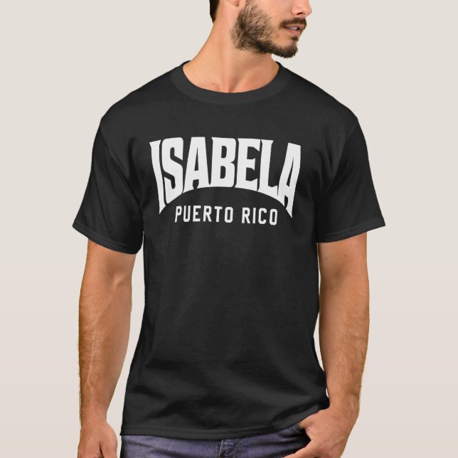 T-shirt Isabela Porto Rico (Devant)