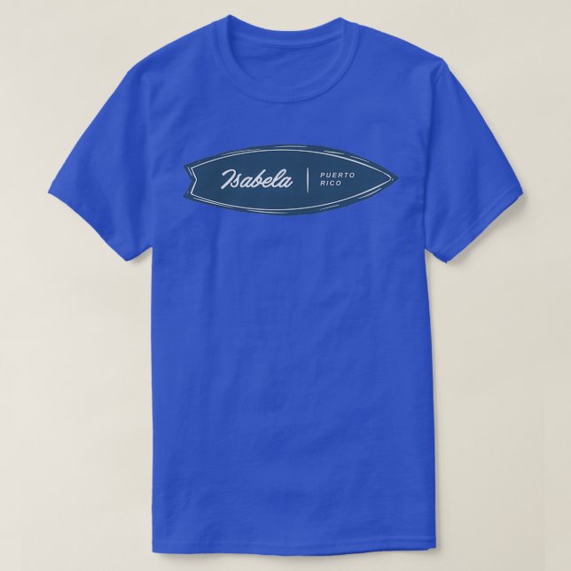T-shirt Isabela Porto Rico Surboard (Design devant)