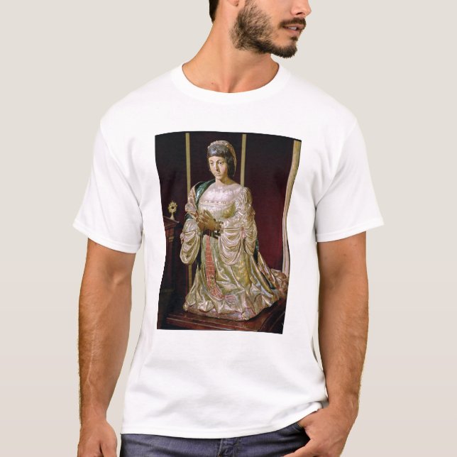 T-shirt Isabella de Castille dans la prière, 1520-22 (Devant)