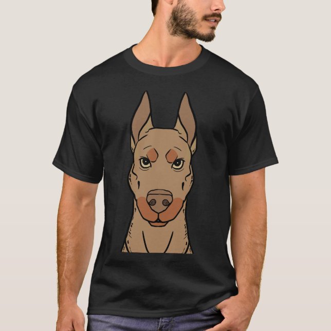 T-shirt Isabella Doberman (Devant)