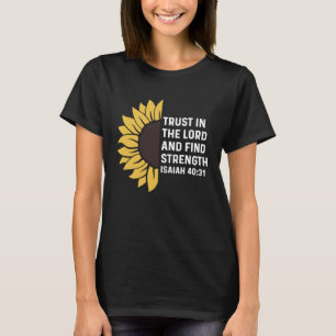 T-shirt Isaïe 4031 40 31 Dieu Jésus Citation religieuse Ch