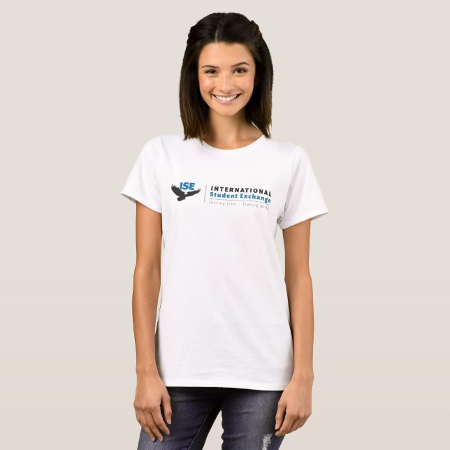 T-shirt ISC de base pour femmes : (Devant entier)
