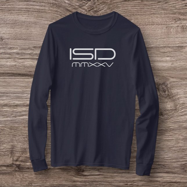 T-shirt ISD MMXXV Basic manches longues  (Créateur téléchargé)