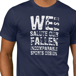 T-Shirt ISD Nous saluons nos disparus Basic