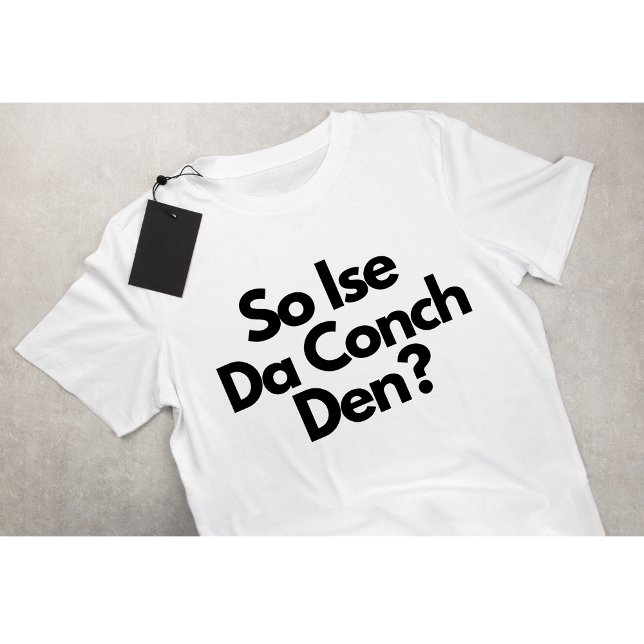 T-shirt Ise Da Conch Den Bahamas Caraïbes Hommes (Créateur téléchargé)