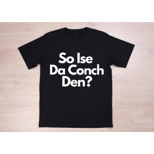 T-shirt Ise Da Conch Den Bahamas Hommes