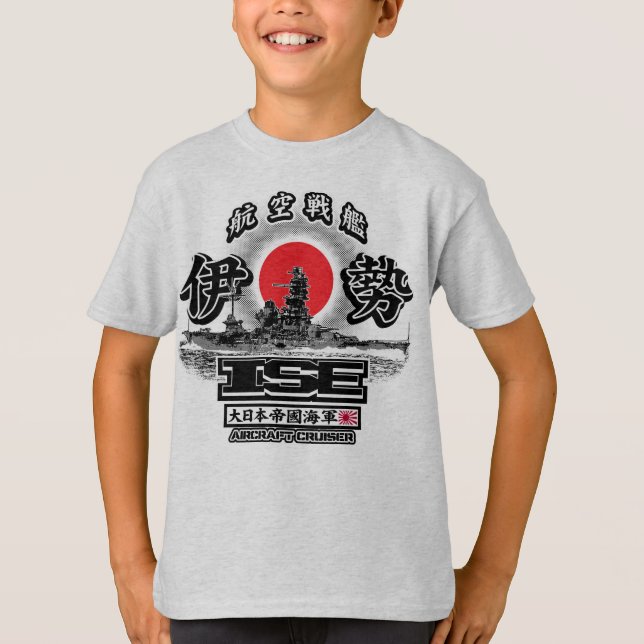 T-shirt Ise pour croiseur d'aéronef (Devant)