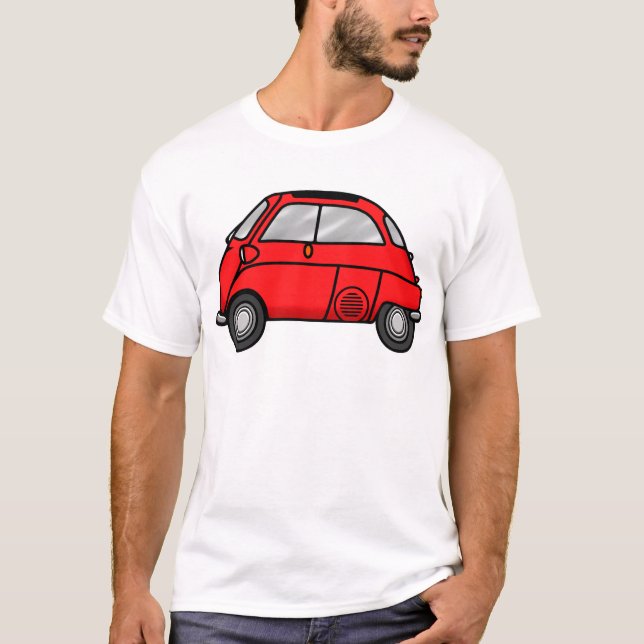 T-shirt Isetta rouge (Devant)